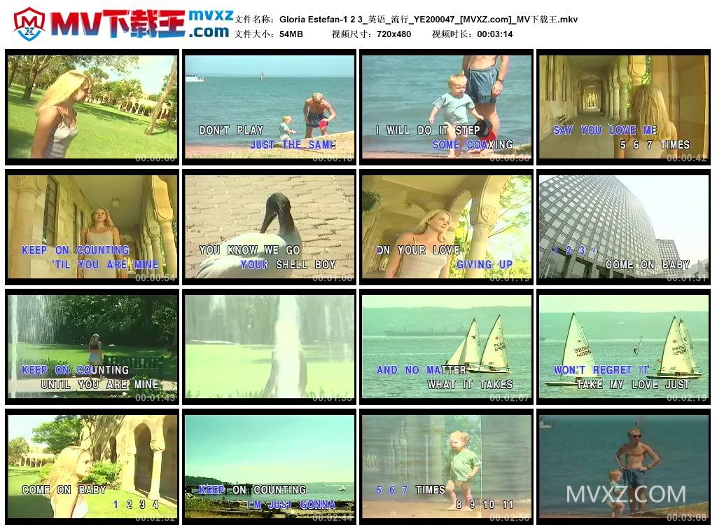 Gloria Estefan-1 2 3_英语_流行_YE200047